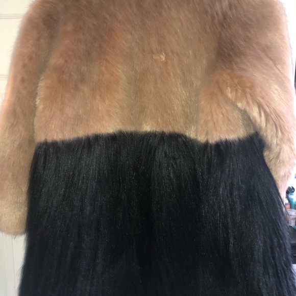Girls Fur Heart Coat - Picture 4 of 5
